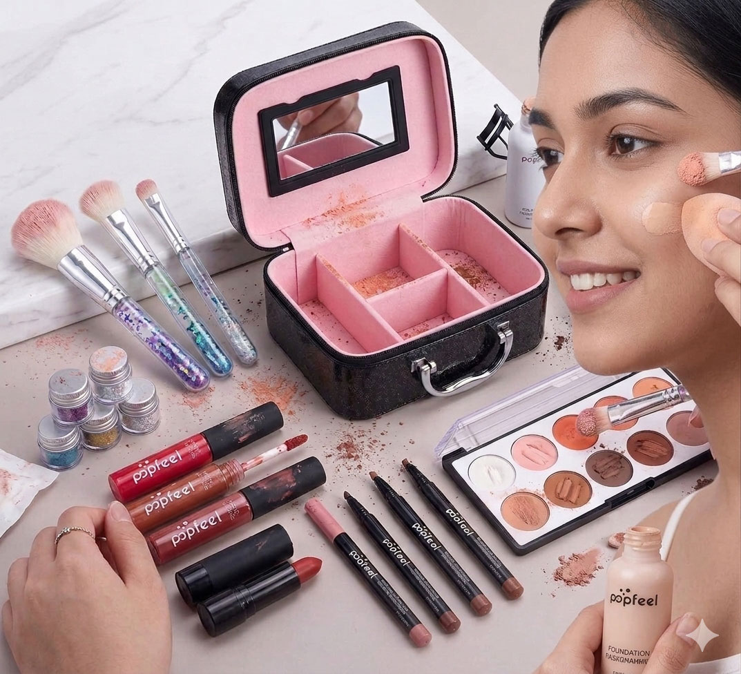 প্রিমিয়াম মেকআপ কসমেটিক্স সেট